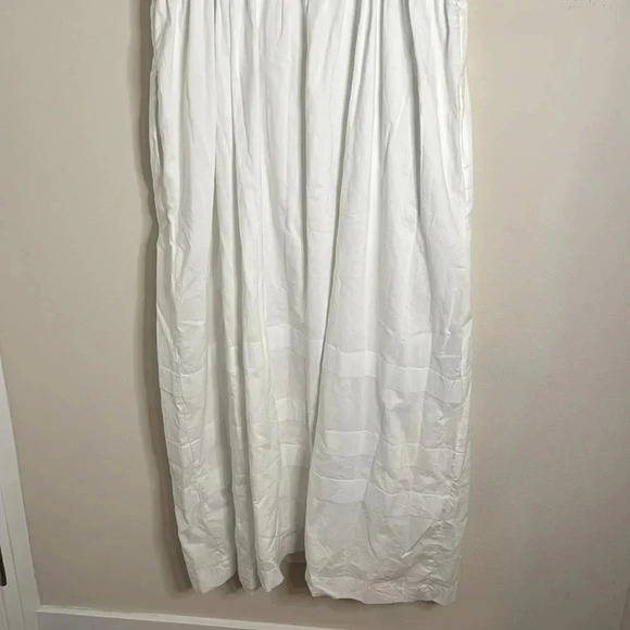 NWT J Crew Factory Maxi Dress Cotton White Size 14 - Picture 11 of 12